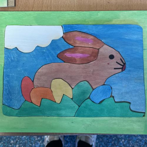 Laubsägepuzzle