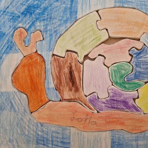 Laubsägepuzzle