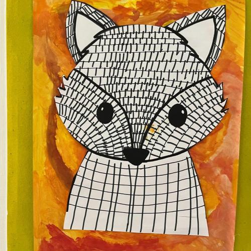 Fuchs im Herbst