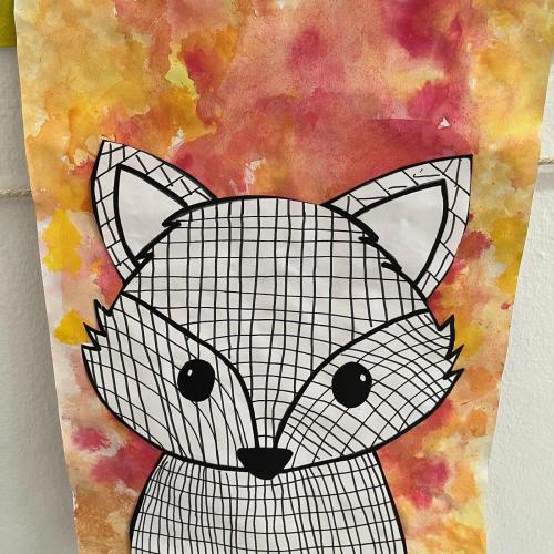Fuchs im Herbst