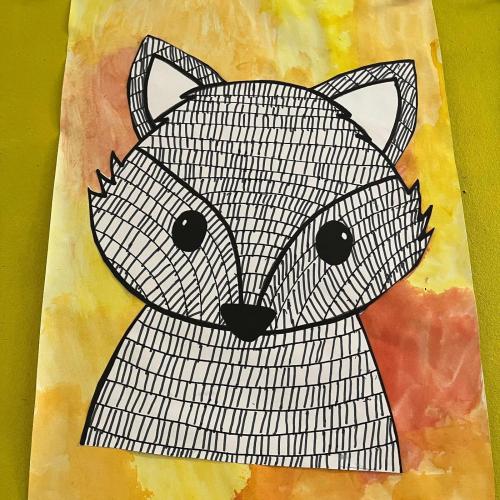 Fuchs im Herbst